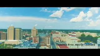 Ouachita River Monroe Louisiana By Director KOKO Aerial View