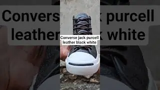 converse jack purcell leather black white‼️#converse #shoes #sneakers #fashion #shorts #fyp #viral