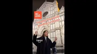 Florence Tour Guide, Stendhal Syndrome, Amazing Fun 피렌체 투어, 스탕달 신드롬