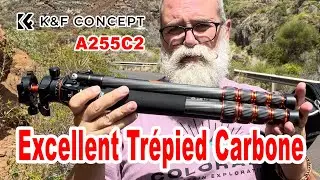 Trépied Fibre de Carbone A255C2 de K&F Concept - EN FRANÇAIS