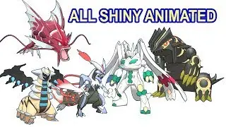 All Shiny Pokemon Animated Sprites in Highest Quality (Full HD 60fps)