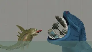 Deep sea creature mod and El Gran Maja mod by {)kai'sworkshop(} in Melon sandbox