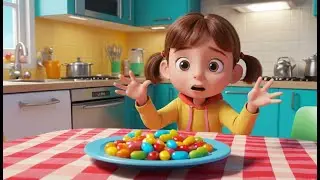 Where Did the Jelly Beans Go? | Fun Candy-Themed Nursery Rhyme for Kids | Sing-Along Song
