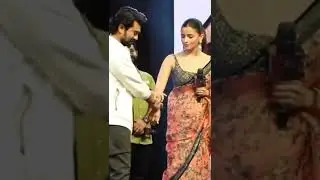 Watch till the end 😂| Ram Charan acting and Alia 's reaction| #rrr #aliabhatt #ramcharan