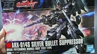 HGUC Silver Bullet Suppressor UNBOXING