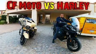CF Moto MT 800 Explorer vs Harley Davidson Street Glide Special | Pakistan Ride Review