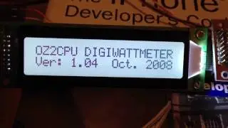 OZ2CPU Digital Wattmeter