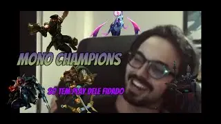 MYLON REAGINDO A COMO OS MONO CHAMPIONS REALMENTE JOGAM LEAGUE OF LEGENDS- BRONZIOCRE
