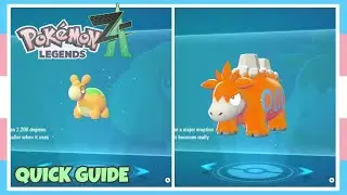 Как эволюционировать Нумела в Камерапт в Pokemon Legends ZA | Краткое руководство