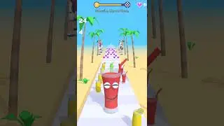 Juice Run Gameplay Reverse IOS Android Lvl 7 🍹🥤🧃 #shorts #juicerun #USgameplay
