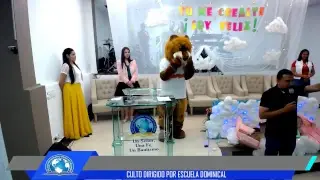 Culto dirigido por escuela dominical IPUC CAFETAL BELLO