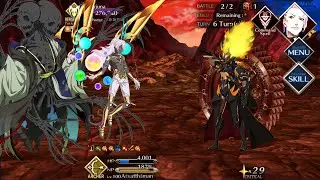 [FGO NA] Ashwatthama & Peperoncino vs Godjuna & Limbo - LB4 Memorial