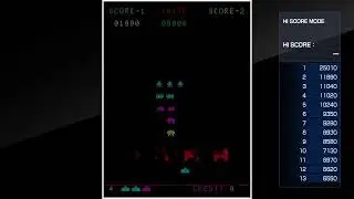 Arcade Archives Space Invaders Part II (PS4) 1cc Gameplay Sample