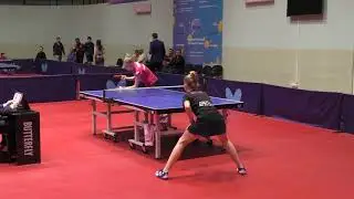 BERESNEVA - RYAZANOVA #MOSCOW #Championships 2020 #RUSSIAN #tabletennis #настольныйтеннис