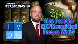 How does the BDV record seal process work in Nevada?