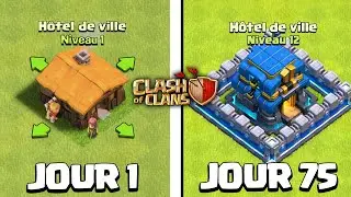 J'ai Joué 75 Jours à Clash of Clans avec le Pass Or !