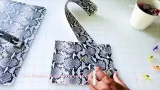 Free Pattern and SVG: Clear Stadium Bag