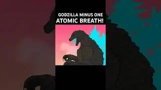 Godzilla Minus One Atomic Breath! #godzilla #animation #kong