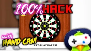 2022 iMessage Darts HACK/TRICK | HOW TO ALWAYS WIN DARTS IN iMESSAGE || With Hand Cam💯