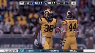 Kicker Returns Own Kick For TD (Madden 18)