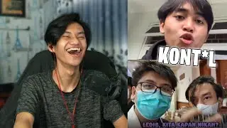 AKU GABISA LUPAIN KALO NELSON NGAJAK NIKAH :( - REACT MEME MINECRAFT REACTION ID