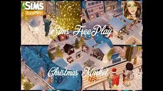 Sims FreePlay Christmas Market 🎅🏻🎄