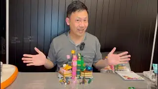 COMPLETED Building the 2025 LEGO Wicked 75691 Glinda & Elphaba Bookends!!!