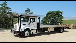 *SOLD*15874 - 2020 Century 30' Aluminum 4 Car Carrier, Kenworth T370