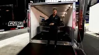 Lighting 8.5 ' x 20' Enclosed Car Hauler