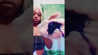 How to revive colored wig #rainbowhair #coloredwig #wigrepair #wigrevamp #diywig #wigsforblackwomen