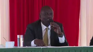 DP Dr William Ruto during a meeting to review progress