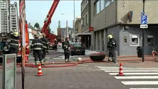 Brand bij de HEMA Trudoplein