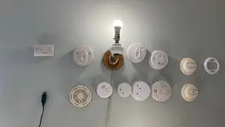 My smoke alarm collection and demonstrations