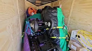 2025 Anvil Enclosed Utility Trailer with Inflatable Business Inventory | Sexton Auctioneers Aug. '25