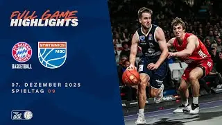 FC Bayern Munich Basketball vs. Syntainics MBC - Full Game Highlights - Matchday 9, 25/26