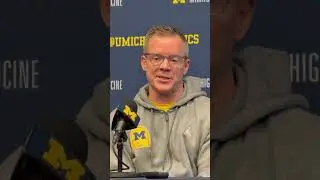 Michigan basketball coach Dusty May on what went wrong vs Wisconsin