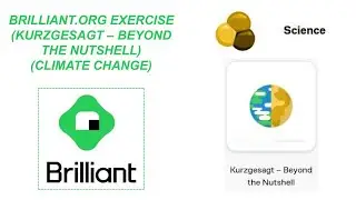Brilliant.org eighteenth exercise (Climate Change) #sciencelearning #kurzgesagt #climatechange