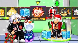 GODSNAKE RANDOM 100 LẦN WINTER SỞ HỮU SKIN KITSUNE GALAXY 1% TRONG BLOX FRUIT!!