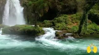 Som de chuva e cachoeira e toque de piano para ministrar johrei - 4 HORAS