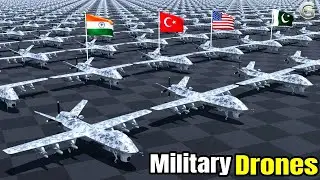 Military Drones Strength by Country 2025
