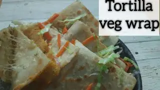 Tortilla wrap recipe | Trending tortila recipe in hindi | Trending wrap hack recipe