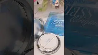 Glass skin activated! This cushion is unreal 💖 #unboxing #unbox #swatch #review #cushion #glassskin