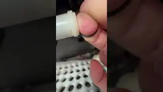W211 Mercedes glove box repair