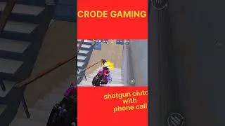 shotgun clutch with phone call #bgmi #pubg #trandingshorts #viral #gameplay #gaming #crode gaming