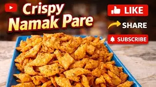 Crispy Namak Pare Recipe # Ghar Par Banaye Bazar Jaise Namak Pare #Namkeen # Easy & Simple Recipe
