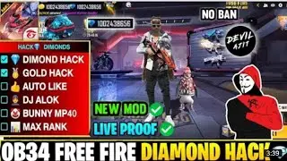 🤩Free fire Max diamond hack app live proof 2022 today| free fire diamond hack kaise karen 2022 today