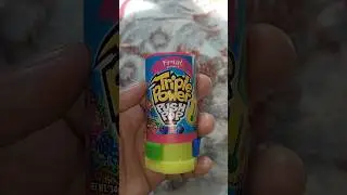 Triple Power PUSH POP Candy #shortvideo #candy #short