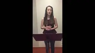 A Moment of Magic Audition Tape- Megan Oldham