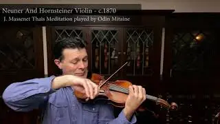 Neuner and Hornsteiner Violin c. 1870 - At Dolce Violins - Played By Odin Mitaine
