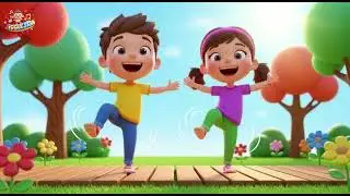 My Body Motion Song for Kids | Head Shoulders Knees Toes, Action Song, Baby Songs & Nursery